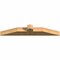 Ekena Millwork Portland Smooth Timber Gable Bracket, Western Red Cedar, 36"W x 6"H x 3 1/2"D x 3 1/2"F, 4/12 Pitch GBW036X06X0404POR00SWR - alternate 3